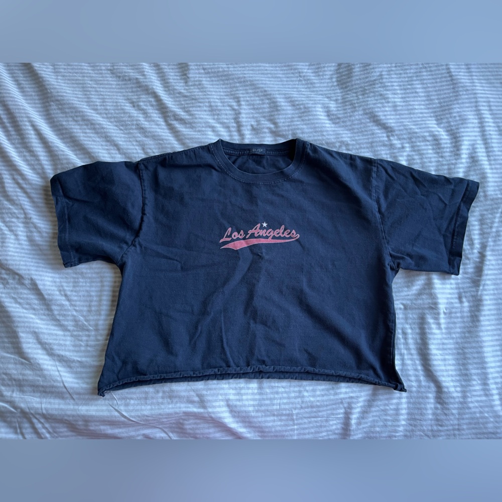 Brandy melville john galt cropped tee